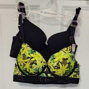 bcbgeneration women's 2-pack all about lace push up bra 34B